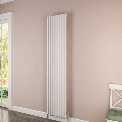 Desio Vertical Aqua Steel Radiator - All Sizes - Aqua