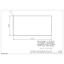 Load image into Gallery viewer, Comfort Diplomat 1.5 Stainless Steel Inset Kitchen Sink - Reginox
