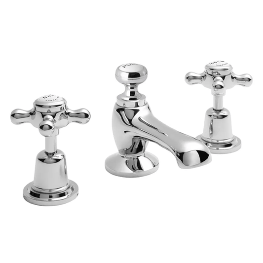 Domed Deck Mounted Basin Mixer Tap - Bayswater Bathrooms
