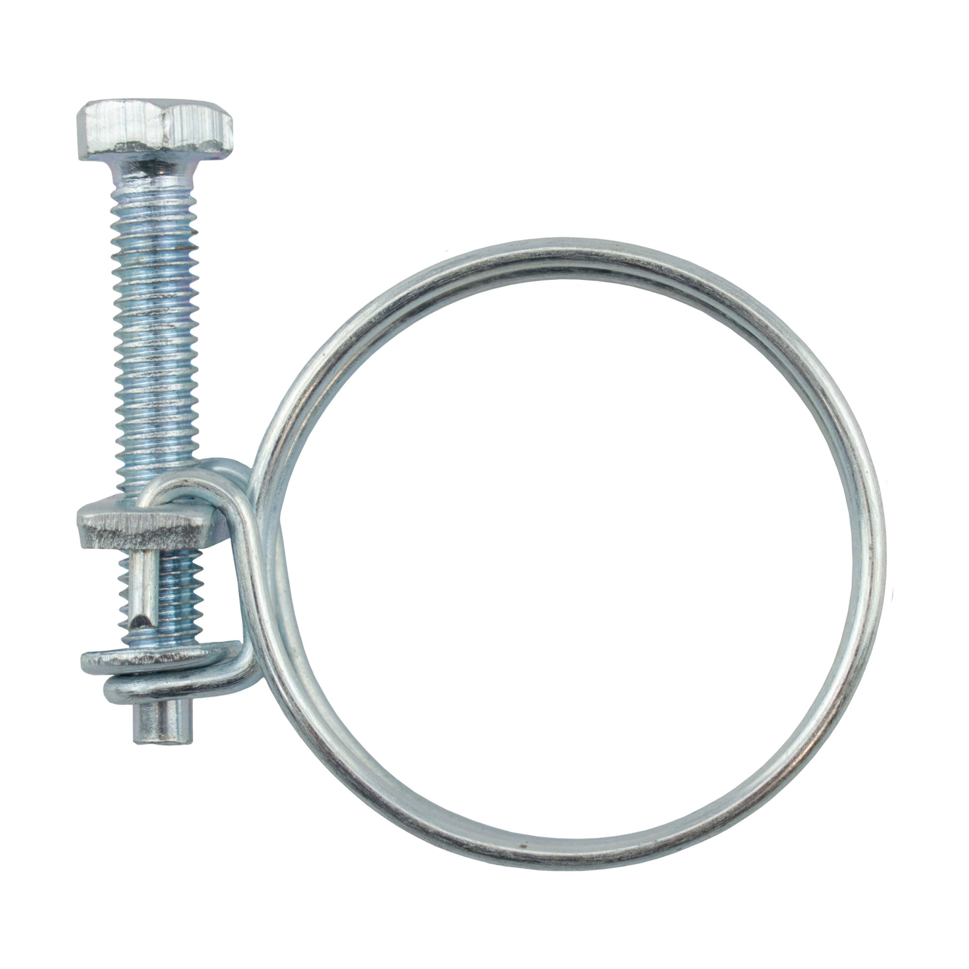 Double Wire Hose Clamp Galvanised 60mm-65mm - Best4Trade-Retail Tech Hose & Fittings