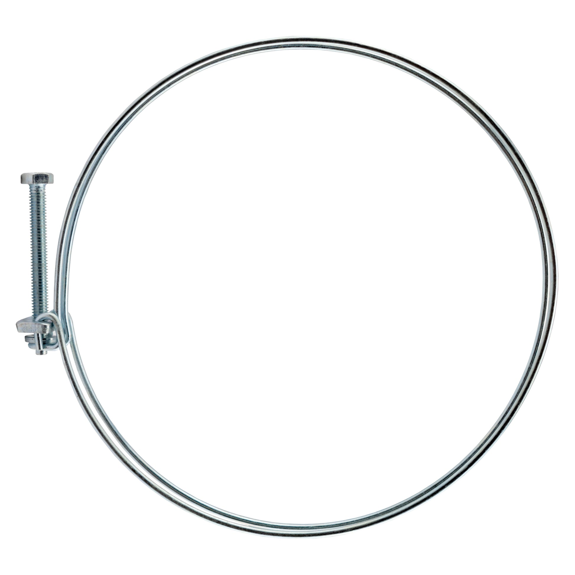 Double Wire Hose Clamp Galvanised 108mm-115mm - Best4Trade-Retail Tech Hose & Fittings