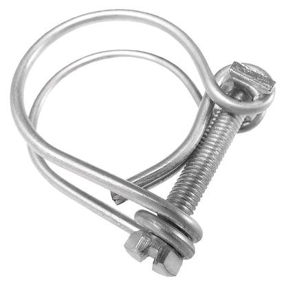 Double Wire Hose Clamp Galvanised 75mm-80mm - Best4Trade-Retail Tech Hose & Fittings
