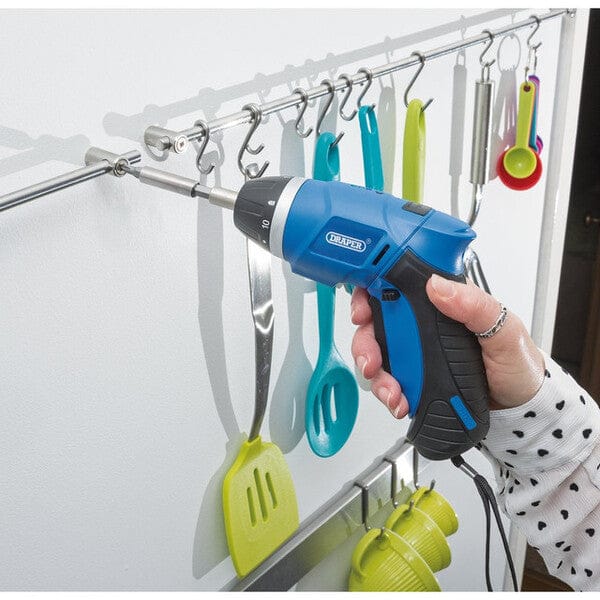 Draper 3.6V Cordless Li-Ion Screwdriver Kit - Draper
