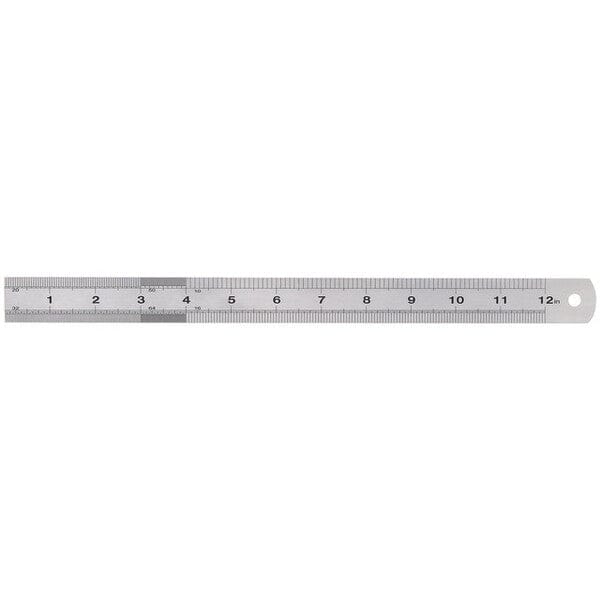 Draper 300mm Stainless Steel Ruler - 12" - Draper Tools & Workwear