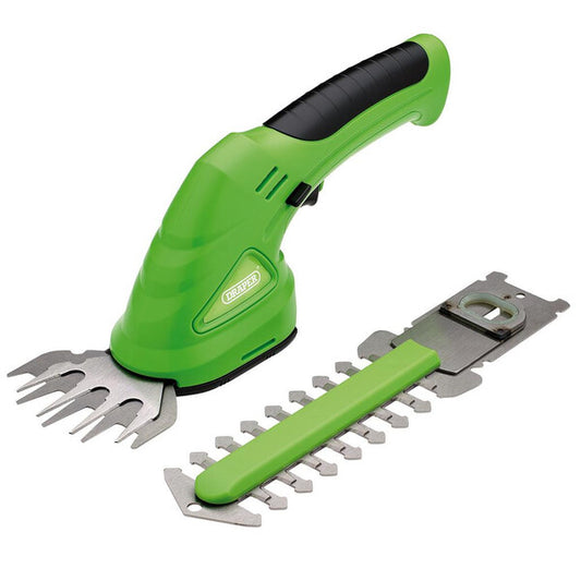 Draper 7.2V Cordless Grass and Hedge Shear Kit - Draper