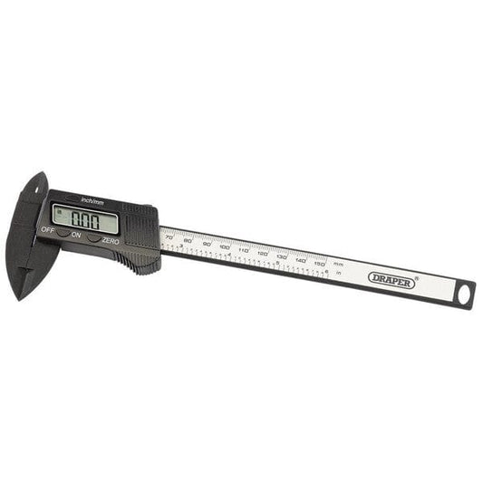 Draper Carbon Fibre Digital Caliper Gauge - Draper