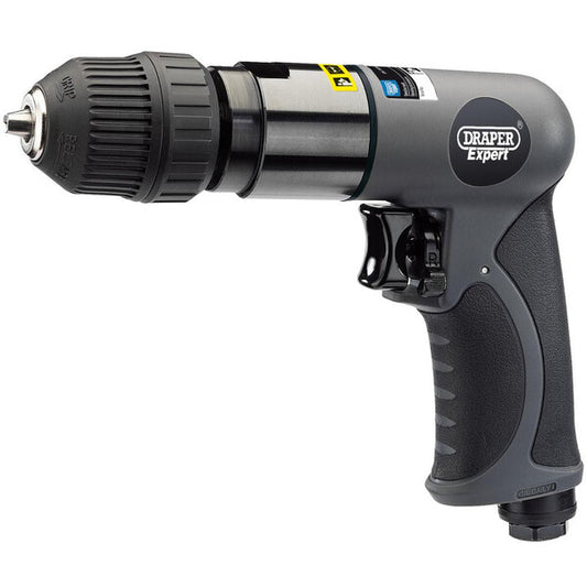 Draper Composite Reversible Keyless Air Drill - 10mm - Draper