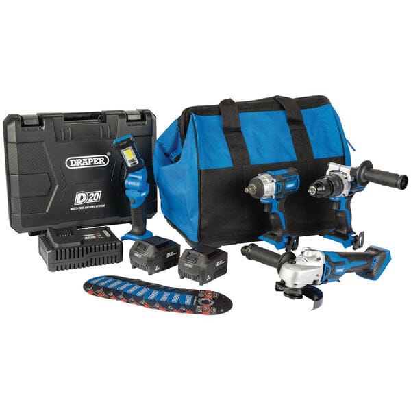 Draper D20 Workshop Kit - (8 Pieces) - Draper
