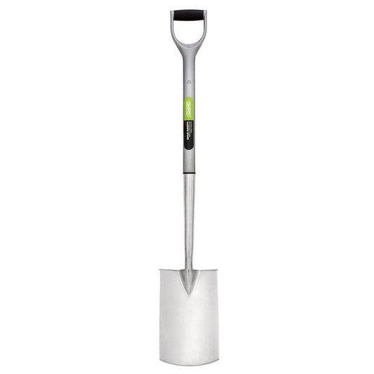 Draper Stainless Steel Garden Spade with Soft Grip - All Sizes - Draper