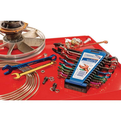 Draper HI-TORQ Metric Coloured Combination Spanner Set - (13 Pieces) - Draper