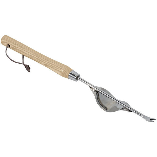 Draper Heritage Stainless Steel Spinnaker Handle Weeder with Ash Handle - Draper Hand Tools