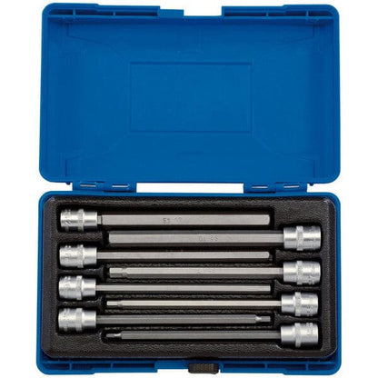 Draper Hexagonal Socket Bit Set - 3/8" Square Drive - (8 Pieces) - Draper