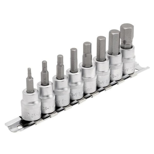 Draper Metric Hex Socket Bit Set - All Sizes - Draper