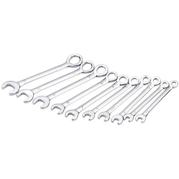 Draper Metric Midget Combination Spanner Set - (10 Pieces) - Draper