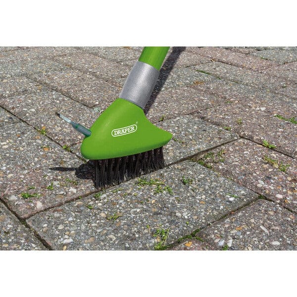 Draper Paving Brush Set with Twin Heads and Telescopic Handle - Draper