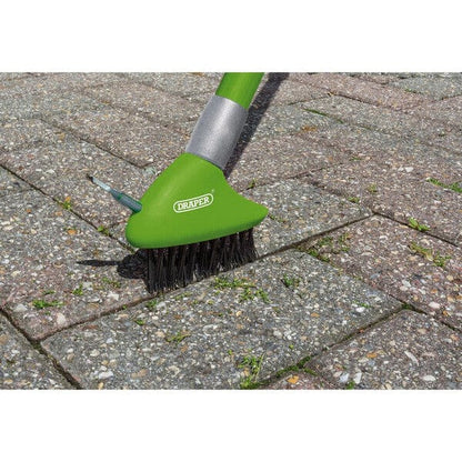 Draper Paving Brush Set with Twin Heads and Telescopic Handle - Draper