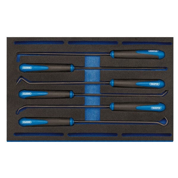 Draper Long Reach Hook and Pick Set (6 Pieces) - Draper