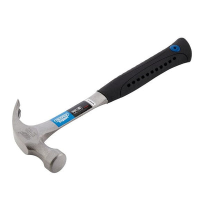 Draper Solid Forged Soft Grip Claw Hammer 560G - 200Z - Draper