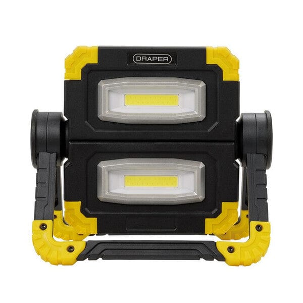Draper Twin Cob Led Rechargeable Worklight - 850 Lumens - Draper
