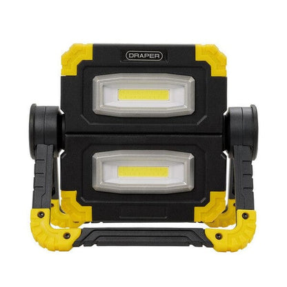Draper Twin Cob Led Rechargeable Worklight - 850 Lumens - Draper