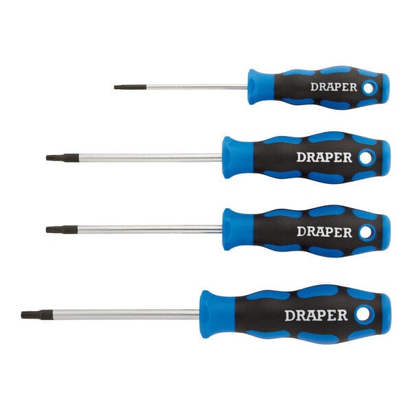 Draper Tx-Star Soft Grip Screwdriver Set - (4 Piece) - Draper