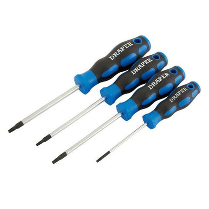 Draper Tx-Star Soft Grip Screwdriver Set - (4 Piece) - Draper