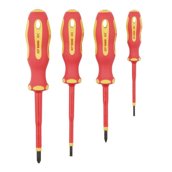 Draper XP1000 VDE Screwdriver Set (4 Piece) - Draper