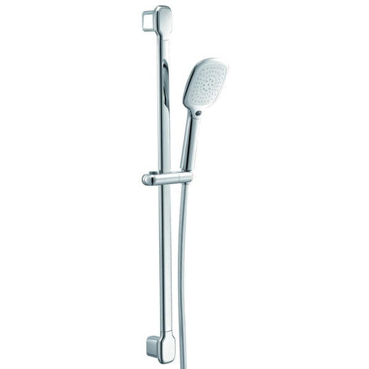 Dream Slide Rail Kit w/ Chrome Hose and 3 Jet Hand Shower - Aqua Bathrooms