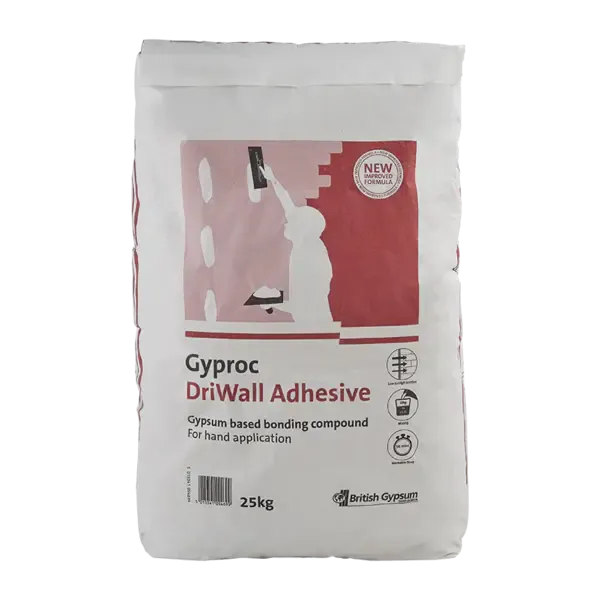 DriWall Adhesive 25kg bag - British Gypsum Building Materials