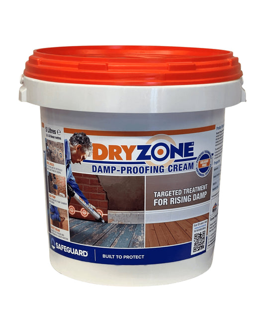 Safeguard Dryzone DPC Damp Proof Injection Cream – 5L