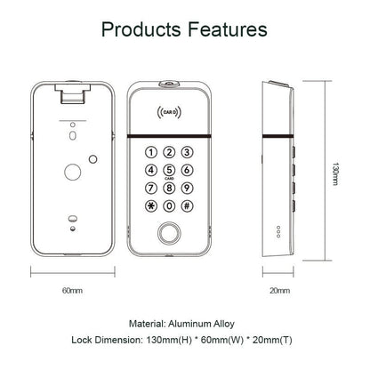 EA 195 Access Control Digital Keypad - Euro Art Digital Locks