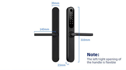 EA 215 Slim Line Smart Digital Lock for UPVC, Composite, Wooden & Aluminium Doors - Euro Art Digital Locks