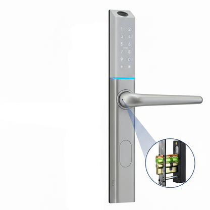 EA 223 Slim Smart Digital Euro Profile Lock for UPVC, Composite, Wooden & Aluminium Doors - Euro Art Digital Locks