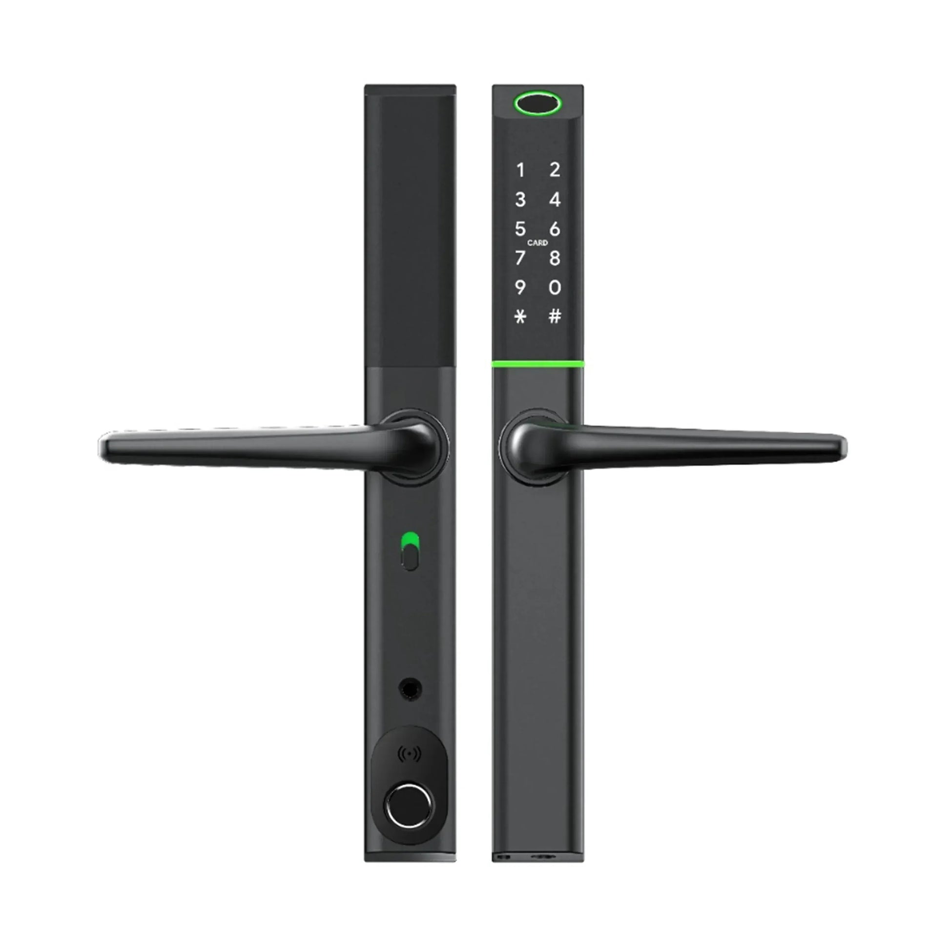 EA 225 Slim Double-Side Weatherproof Smart Lock for UPVC, Composite, Wooden & Aluminium Doors - Euro Art Digital Locks