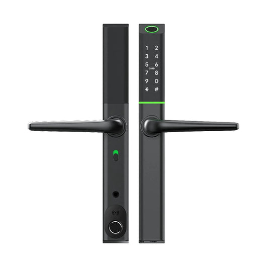 EA 225 Slim Double-Side Weatherproof Smart Lock for UPVC, Composite, Wooden & Aluminium Doors - Euro Art Digital Locks