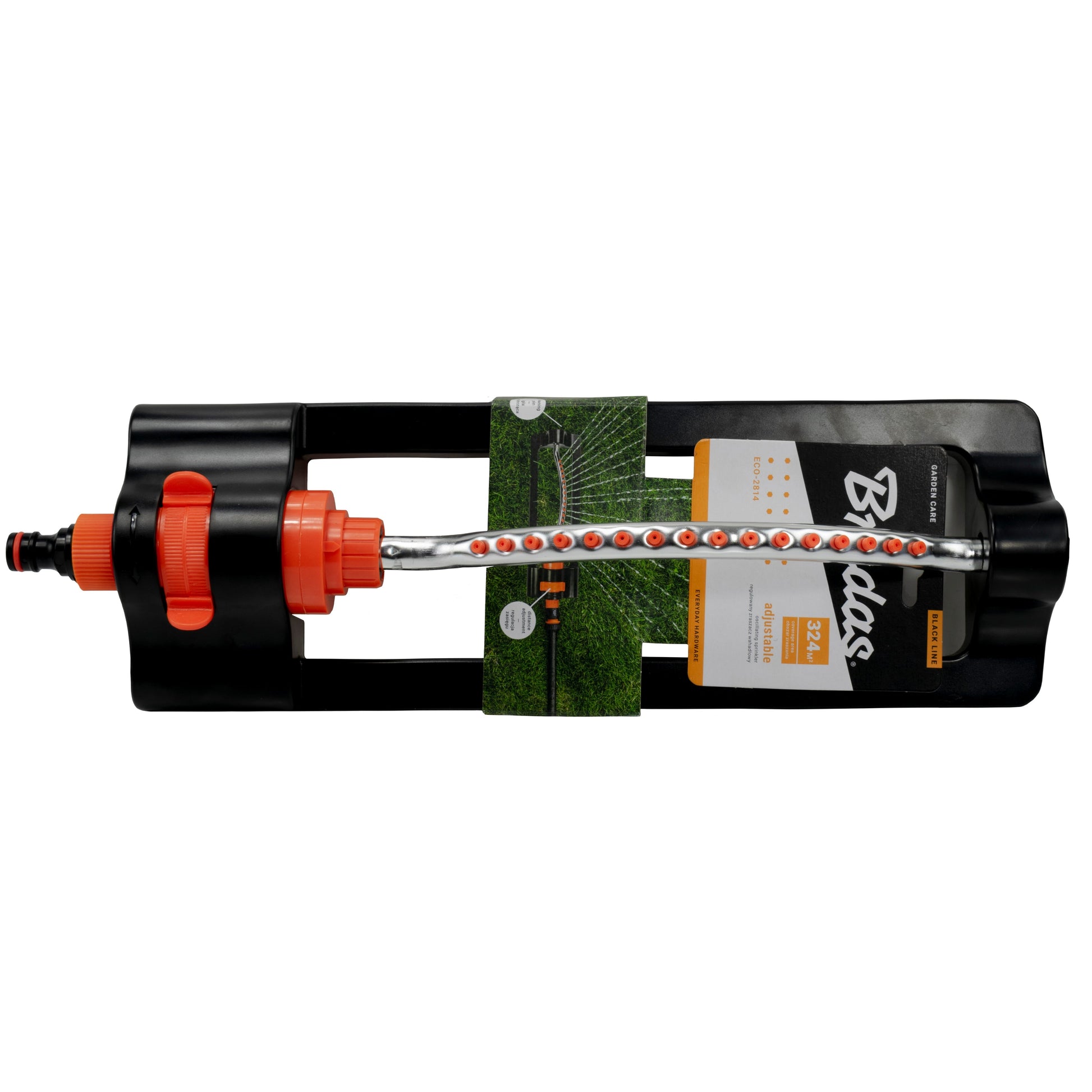 Compact Oscillating Sprinkler Eco Line (Metal Bar) - Best4Trade-Retail Garden watering