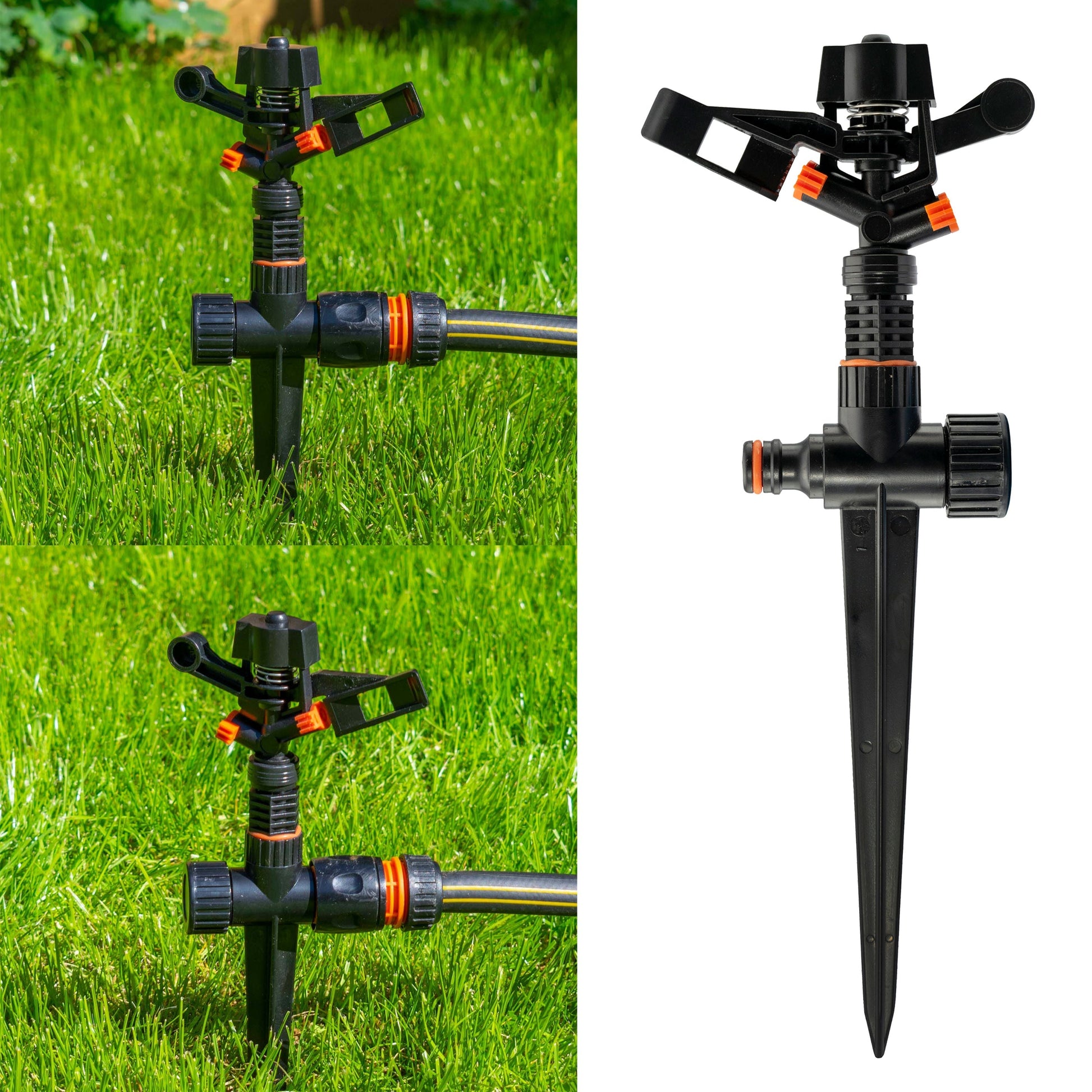Pulsating Lawn Sprinkler on Spike - Eco Line - Best4Trade-Retail Garden watering