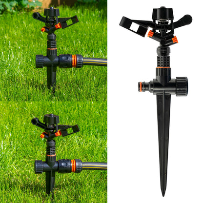 Pulsating Lawn Sprinkler on Spike - Eco Line - Best4Trade-Retail Garden watering