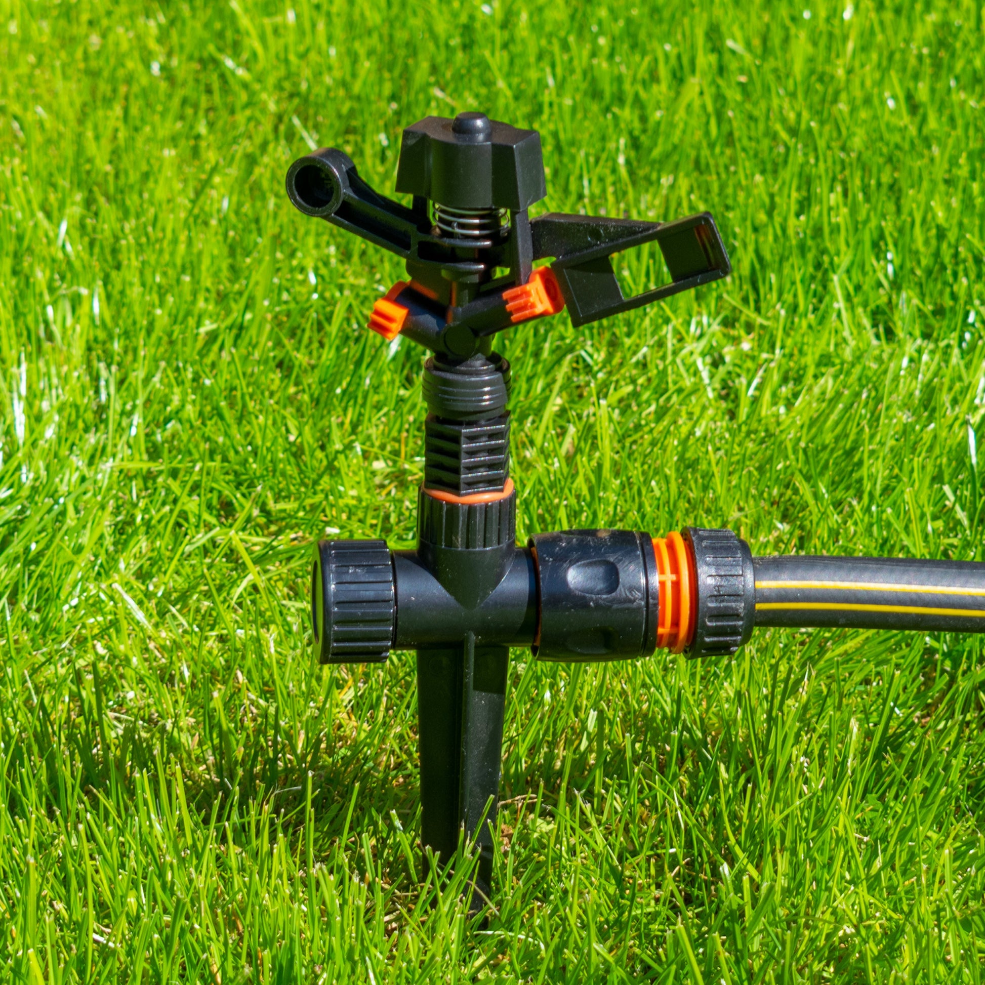 Pulsating Lawn Sprinkler on Spike - Eco Line - Best4Trade-Retail Garden watering
