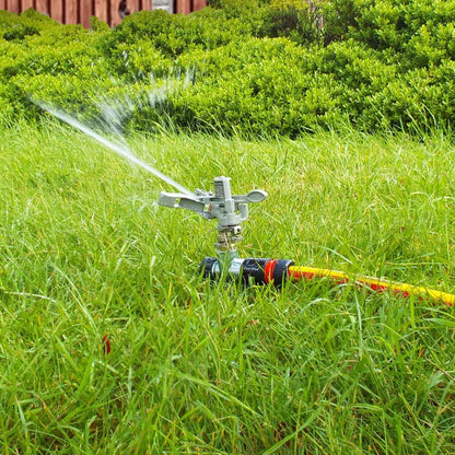 Pulsating Lawn Sprinkler - Metal with Metal Spike