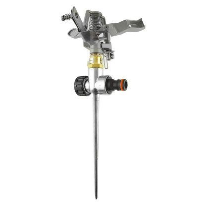 Pulsating Lawn Sprinkler - Metal with Metal Spike