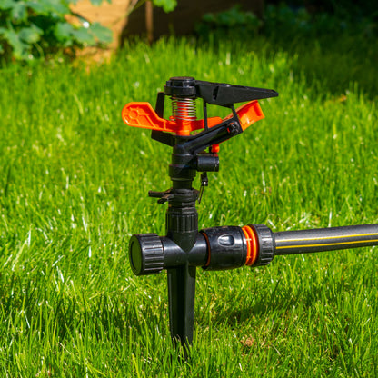 Pulsating Sprinkler on Spike - Adjustable Eco Line - Best4Trade-Retail Garden watering
