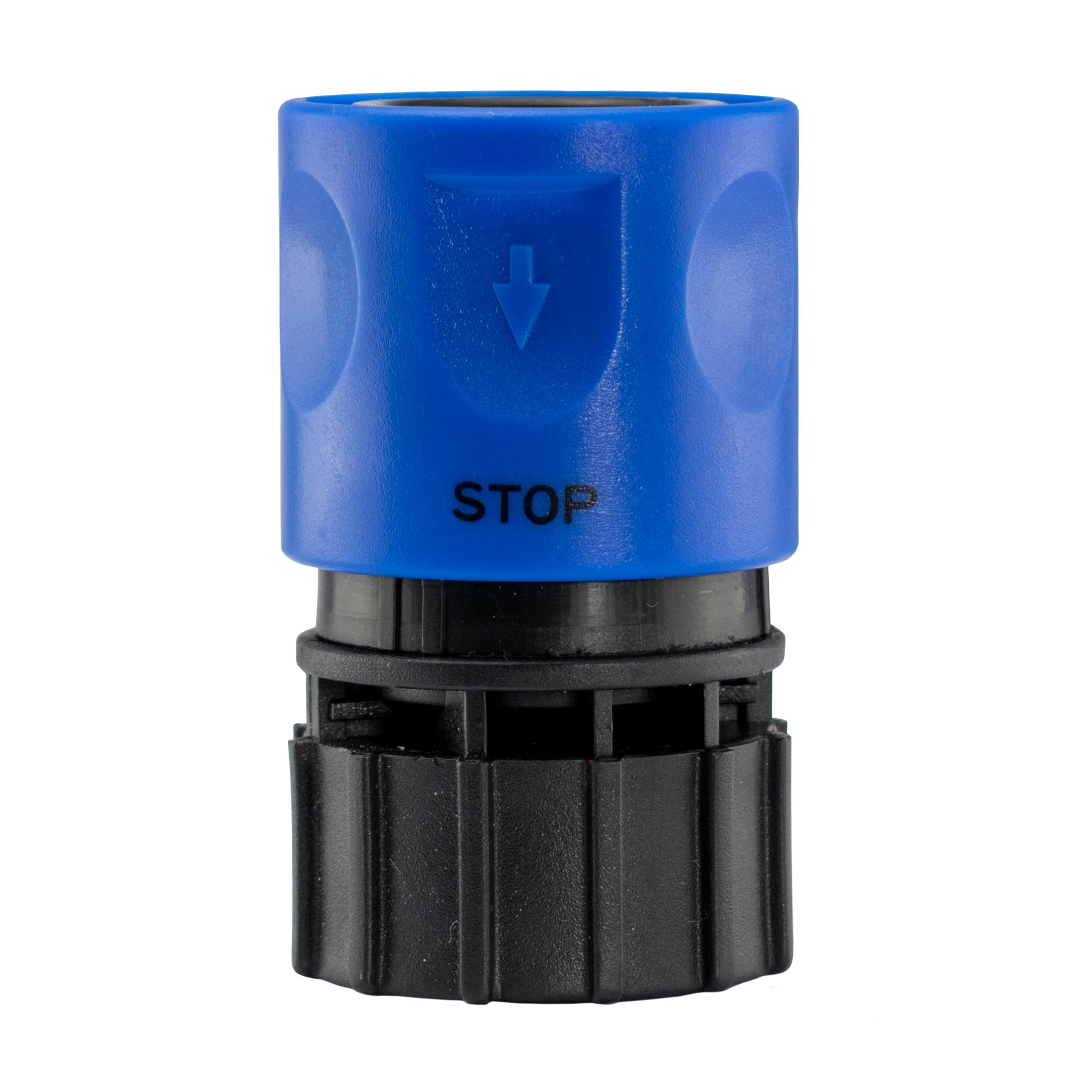 Female Hose Connector with 3/4" BSPF Thread Blue/Black - Best4Trade-Retail Garden watering