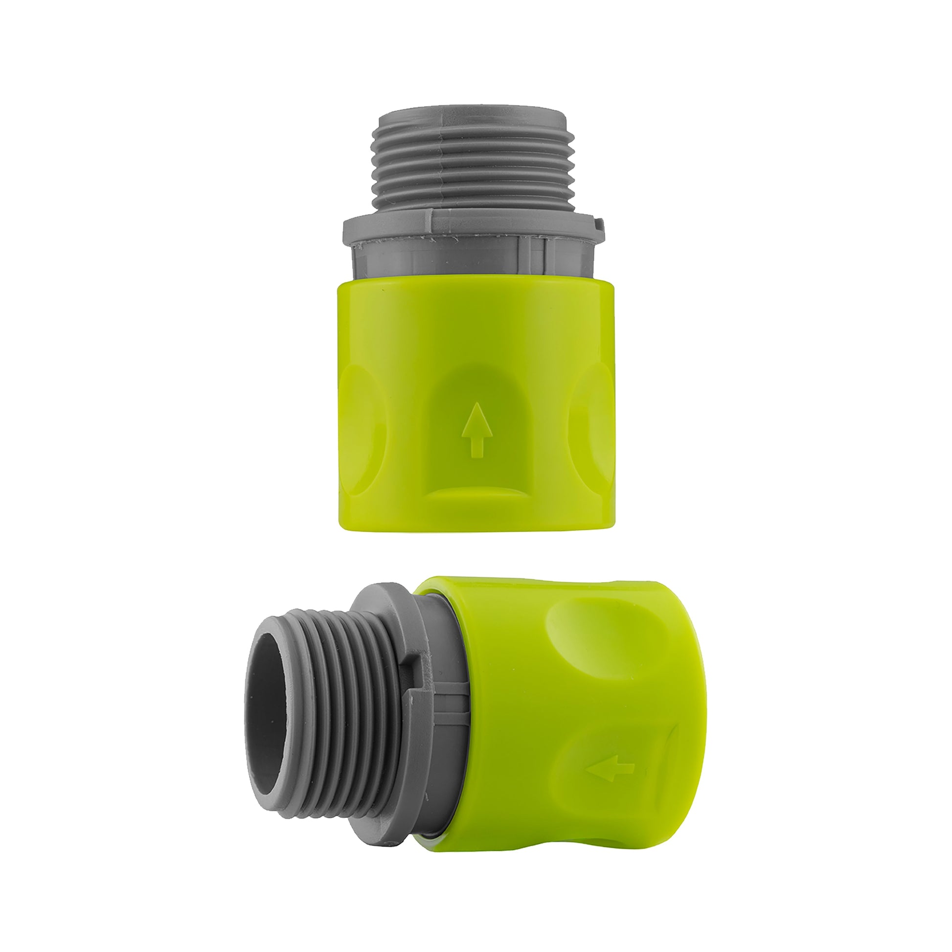 IBC 2” S60X6 Cap with ¾” BSP Threaded Hose Connector and Double Male Lime - Best4Trade-Retail