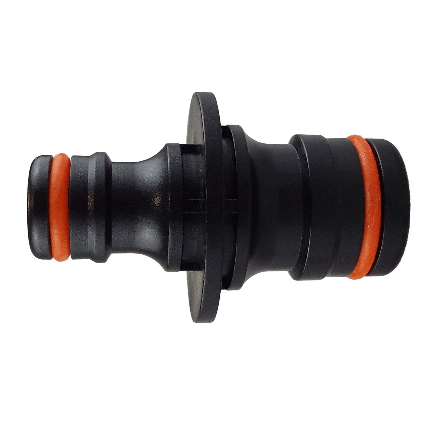Two Way Adaptor Max Flo to Standard Snap-On Male Black/Orange - Best4Trade-Retail Garden watering