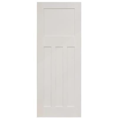 Shaker Edwardian 4 Panel White Primed Internal Door - All Sizes - Doors4less