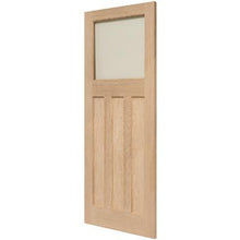 Load image into Gallery viewer, Edwardian Traditional Oak Glazed Unfinished Internal Door - All Sizes - Doors4less

