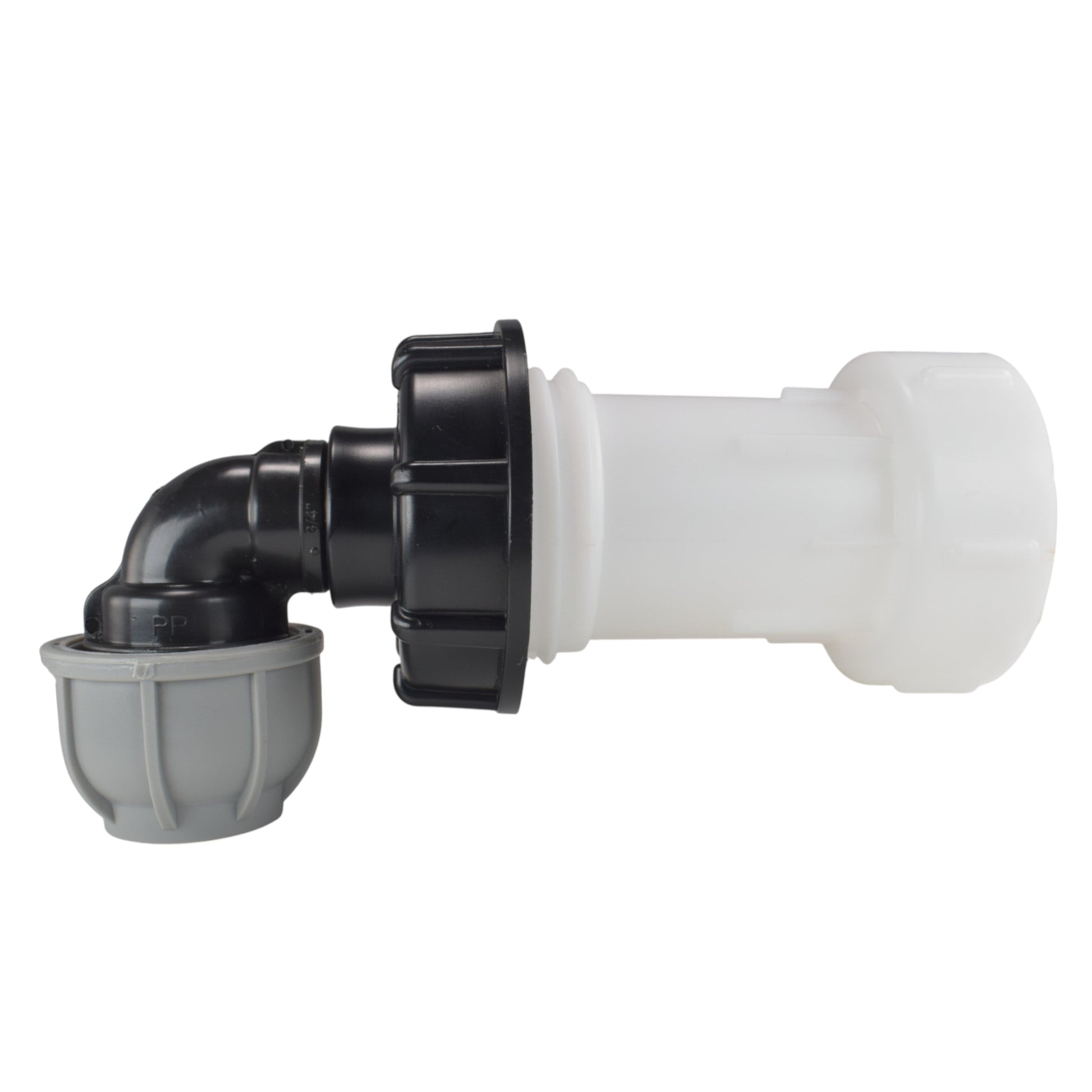 IBC Extender with 2” S60X6 Cap and 25mm MDPE Elbow - Best4Trade-Retail Garden watering