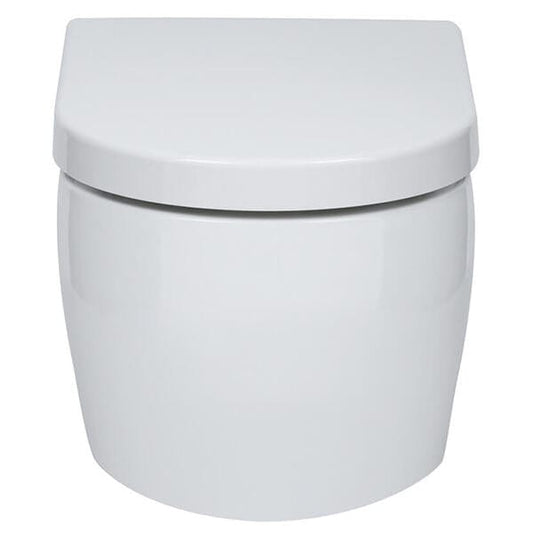 Emme Wall Hung Toilet (suitable for cistern & frame packs) - Aqua Bathrooms