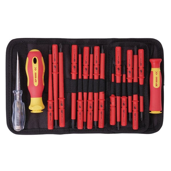 Ergo-Plus Fully Insulated Interchangeable Blade Screwdriver Set - (18 Piece) - Draper
